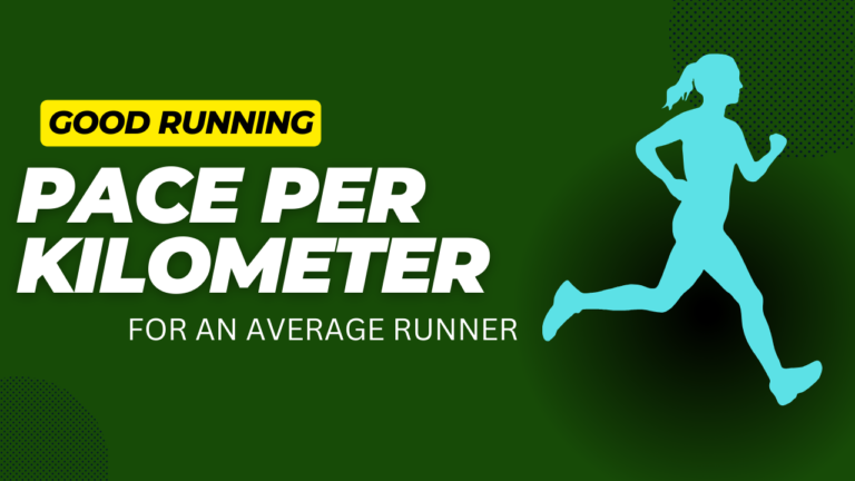 What makes a good running pace per kilometer for the average runner?