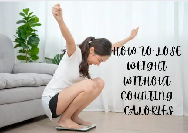 HOW TO LOSE WEIGHT WITHOUT COUNTING CALORIES Without a doubt, the core principle for shedding weight is to maintain a negative energy balance. Commonly known as the calorie deficit, it entails consuming fewer calories than we expend each day to slim down. Calorie deficit is the foundational concept in all weight loss regimes. Whether it's Keto, intermittent fasting, Atkins diet, or carb restriction, their effectiveness stems from being in a calorie deficit, regardless of any other advertising claims. However, most of us prefer not to adhere to these trendy diets; instead, we'd continue enjoying our favorite foods and eating when we please. The good news is we can still achieve this while maintaining a calorie deficit. But fear not; counting calories isn't the sole method to establish a deficit. Not everyone finds tracking calories suitable; some believe it may foster unhealthy eating behaviors, while others simply lack the time or dislike the controlled nature of documenting every meal – and that's perfectly okay. Fortunately, we can indeed shed pounds without the need to count calories. This article explores various strategies we can employ to lose weight without the hassle of monitoring everything we consume. Weight Loss Basics Let's simplify this. Throughout the day, our bodies burn calories. We burn calories even when we're not moving, which is called our metabolic rate, and we also burn calories when we're active or exercising, combining both of which is our daily calorie expenditure. To shed pounds, we need to consume fewer calories than we burn. Aiming for a daily calorie deficit of around 250-500 is recommended, which should lead to a weight loss of about 0.5-1% of our body weight. There are two ways to achieve this. We can either eat less or increase our calorie burn. Option 1 – Eating less: If we burn 2500 calories daily, we must reduce this to 2000-2250 to lose weight. Option 2 – Increasing calorie burn: Eating less can be challenging. If cutting back on calories isn't feasible, we can focus on boosting the calories we burn. For example, if we're currently consuming 2500 calories, we'll need to increase our daily calorie expenditure to 2750-3000 to lose weight without reducing our intake. The most effective way to do this is through exercise. Not only does exercise help us burn more calories, but it also offers numerous other health benefits, like significantly improving our body composition. Instead of solely aiming for overall weight loss, we should focus on losing fat. Simply aiming to lose weight might make us more miniature versions of ourselves. However, if we concentrate on shedding fat, we'll enhance our body composition and work towards achieving the muscular, toned physique we desire. Now that we've outlined our weight loss plan, let's explore various implementation methods. Focus on Protein Among the three macronutrients – protein, fat, and carbohydrates- protein stands out as an ingredient in increasing satiety and reducing hunger. This decrease in hunger can help lower our overall calorie intake, assisting us in sticking to our calorie deficit. Research with 19 individuals supports this idea, showing that a high protein diet led to an average daily decrease of 400 calories, resulting in a significant drop in fat mass over 12 weeks. Not only does protein help curb our appetite, but it also boosts our metabolism post-consumption more than other macronutrients. This is because the body expends more energy to digest protein than it does for carbs and fats. Protein plays a vital role in the growth and repair of all body cells, including muscle cells. To preserve the muscle we've worked hard to build, we should consume 1.8g-2.4g of protein per kg of body weight daily during our fat loss journey. Since we're not tracking calories, ensuring we're getting enough protein may be challenging. Therefore, we recommend including a high-quality protein source in each meal and supplementing with a protein shake to increase our chances of meeting our daily protein needs. Minimize Liquid Calories Watch out for those liquid calories; they can add up quickly without you even realizing it and might make the difference between shedding those pounds. Let's take a typical 500ml bottle of Coke, for instance, which packs a whopping 210 calories. Not a fan of fizzy drinks? How about a cup of coffee instead? Surprisingly, your average cup of coffee contains around 180 calories – entirely unexpected, right? Or skip the cola and coffee altogether and opt for a healthier choice, like a smoothie. Even your go-to smoothie can be loaded with calories, most of which come from sugar. The trouble with sugar is that it doesn't fill you up, so even though these drinks can be calorie-dense, they will only sometimes curb your hunger. What often happens is that our daily calorie intake creeps up when we consume sugary beverages. We're not saying you should completely cut out these drinks, but it's essential to be mindful that they're not calorie-free. These extra calories can interfere with the crucial 'calorie deficit' and could be the deciding factor between losing weight and staying the same. It might be time to reconsider your drink choices or at least be aware of their calorie content so you can balance them out elsewhere in your diet. However, beverages are only part of the equation; we must also consider the calories in cooking oils and sauces. For example, let's take olive oil, a standard cooking oil found in almost every kitchen. Just one tablespoon of this oil contains a hefty 135 calories! Mayonnaise is another offender. A mere 15-gram serving packs 97 calories. Again, we're not suggesting you eliminate these from your diet entirely, but it's crucial to recognize that oils and sauces tend to be calorie-dense, so it's wise to use them sparingly whenever possible. Choose Low-Calorie Density Foods Another effective weight-loss strategy is choosing foods with low-calorie density instead of higher-calorie alternatives. Fruits and vegetables, for instance, are known to have low-calorie density, while fatty and processed foods tend to be high-density. This means that gram for gram contains fewer calories. Research indicates that favoring low-calorie options can aid in weight loss. A study involving 97 women over a year found that those who consciously consumed more low-calorie density foods like fruits and vegetables lost more weight than those who didn't. Additionally, they reported feeling less hungry, which is beneficial for any calorie-controlled diet. This could be because those who ate more of the lower-calorie foods consumed fewer calories overall. A study in 2019 revealed that individuals who consumed high-calorie density foods consumed twice as many calories daily to feel satisfied. Reducing calorie intake often leads to feelings of hunger. To combat this, deliberately choosing foods with a lower calorie density can prevent overeating and help maintain the necessary calorie deficit for weight loss. Moreover, fruits and vegetables are rich sources of essential vitamins and minerals, making them excellent choices for overall health. They're also high in fiber, which has been shown to support weight loss – it's a win-win! 80/20 Diet When it comes to dieting, sticking to the plan is crucial. Weight loss is a challenging fix; it takes consistent effort over weeks or months to see results. You could follow a strict diet of salads and avocado snacks all day and shed some pounds. But realistically, how long could you keep that up? A more sustainable approach is the 80/20 method. Here's how it works: 80% of the time, focus on eating wholesome, unprocessed foods. Reserve the remaining 20% for indulging in your favorite treats – those not-so-healthy but oh-so-delicious foods. You will likely stick with your plan by allowing yourself some flexibility and not completely depriving yourself of your favorite foods. Be Mindful of Fat Intake As mentioned earlier, protein is more filling than fat, which is less satisfying. Just to give you an idea: Protein: 4 calories per gram Carbohydrates: 4 calories per gram Fat: 9 calories per gram With fat packing, twice the calorie punch per gram, and offering less satiety, keeping an eye on your fat intake is essential to ensure you're not hindering your calorie deficit. Consider swapping out high-fat meats for leaner options (5% beef instead of 15% beef) and cutting back on other fatty foods like oily fish, nuts, and dairy. Work Out Regularly Regular exercise is the cornerstone of weight loss. Not only does it help burn calories, thus aiding in fat loss, but it also allows us to build muscle and improve our overall body composition. Beyond the physical benefits, regular exercise has many other advantages, including reducing the risk of disease, boosting energy levels, enhancing mental well-being, strengthening bones, promoting better sleep, and increasing confidence. Final Thoughts While calorie counting is an effective weight loss method, it's not the only approach. Calorie counting works because it helps us maintain the necessary calorie deficit for weight loss. By implementing the strategies discussed in this article, you can achieve the same calorie deficit without meticulously tracking every morsel of food you eat. Give these methods a shot and see how they work for you!